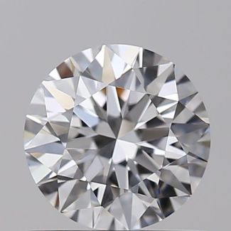 0.8 Carat Round D VVS2 EX GIA Natural Diamond