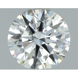 0.3 Carat Round E VVS2 EX GIA Natural Diamond