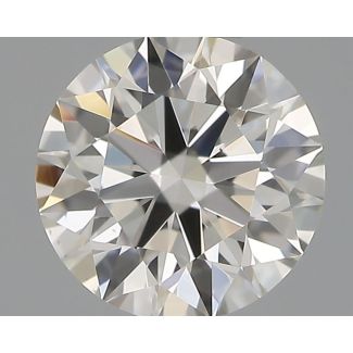 0.41 Carat Round H VS1 EX IGI Natural Diamond