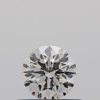 0.34 Carat Round H VS2 EX GIA Natural Diamond