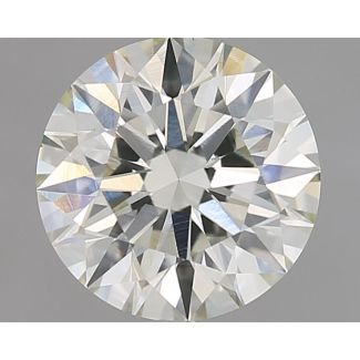 1.01 Carat Round H VS1 EX IGI Natural Diamond