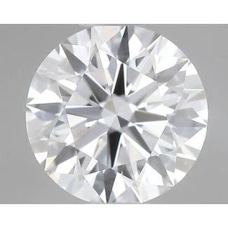 0.45 Carat Round F VS1 EX VG GIA Natural Diamond