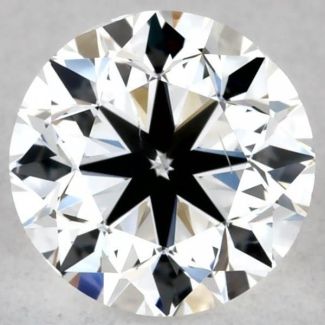 0.5 Carat Round F SI1 VG EX GIA Natural Diamond