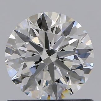 0.70 Carat Round F VS1 EX GIA Natural Diamond