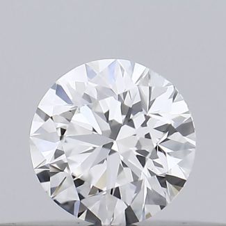 0.18 Carat Round F VS1 EX VG GIA Natural Diamond