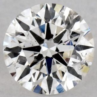 0.26 Carat Round E SI2 EX VG GIA Natural Diamond