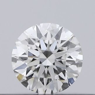 0.19 Carat Round G VS1 EX GIA Natural Diamond