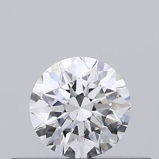 0.23 Carat Round F SI1 EX GIA Natural Diamond