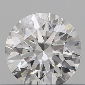 0.33 Carat Round D SI2 EX VG GIA Natural Diamond