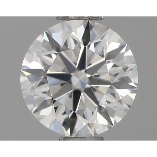 0.62 Carat Round G VS1 EX GIA Natural Diamond