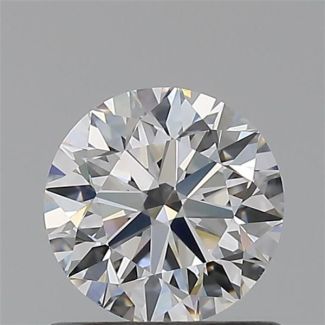 0.70 Carat Round E VS1 VG EX GIA Natural Diamond