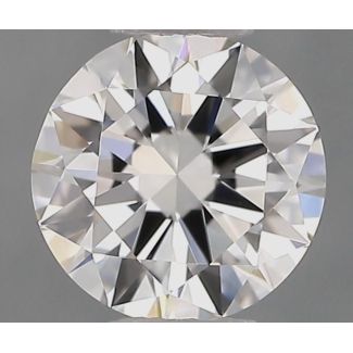 0.50 Carat Round H VVS2 EX VG IGI Natural Diamond