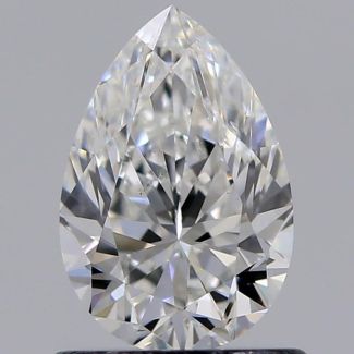 0.80 Carat Pear F SI1 - VG GIA Natural Diamond