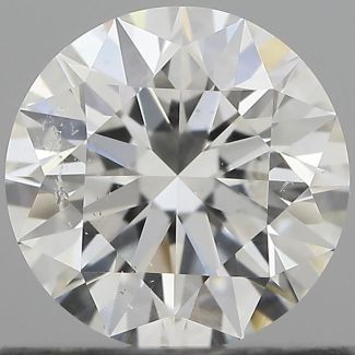 0.71 Carat Round G SI2 EX GIA Natural Diamond