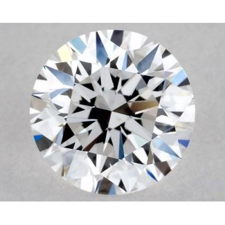 0.41 Carat Round D VVS1 EX GIA Natural Diamond