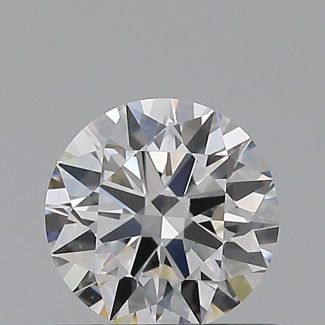 0.6 Carat Round D VS2 EX GIA Natural Diamond