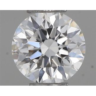 0.22 Carat Round F VVS2 EX GIA Natural Diamond