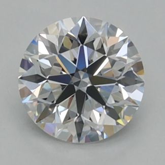 0.37 Carat Round E VVS1 EX GIA Natural Diamond