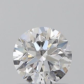 0.6 Carat Round D SI1 EX VG GIA Natural Diamond