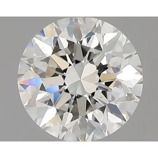 0.70 Carat Round H VS1 VG EX GIA Natural Diamond