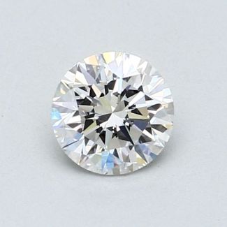 0.72 Carat Round D VS1 VG EX GIA Natural Diamond