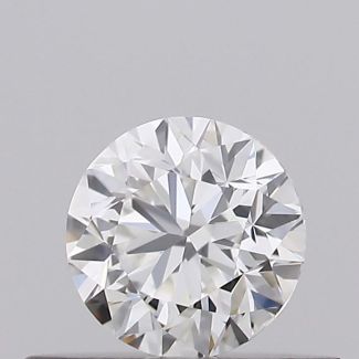 0.3 Carat Round H VVS2 VG EX GIA Natural Diamond