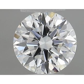 0.22 Carat Round E IF EX GIA Natural Diamond