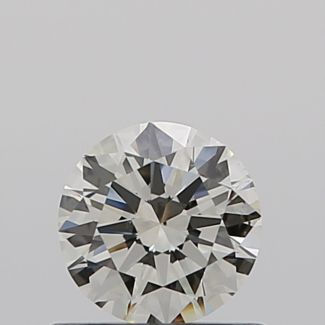 0.50 Carat Round K SI1 EX GIA Natural Diamond