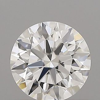 0.35 Carat Round G VVS1 EX GIA Natural Diamond