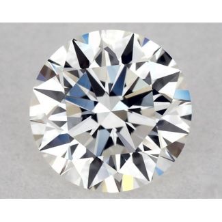 0.4 Carat Round G VVS1 EX VG GIA Natural Diamond