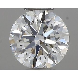 0.3 Carat Round F VVS1 EX IGI Natural Diamond