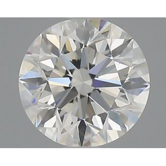 0.7 Carat Round I VVS1 EX VG GIA Natural Diamond