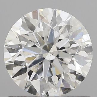 1.02 Carat Round H SI2 EX GIA Natural Diamond