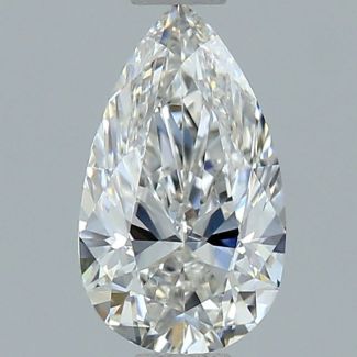 0.86 Carat Pear H VVS2 - EX VG GIA Natural Diamond