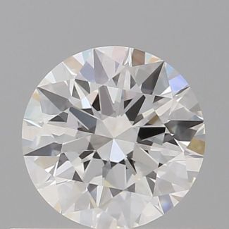 0.55 Carat Round E VVS1 EX GIA Natural Diamond