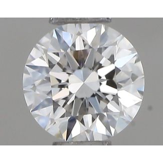 0.30 Carat Round E VVS2 EX IGI Natural Diamond