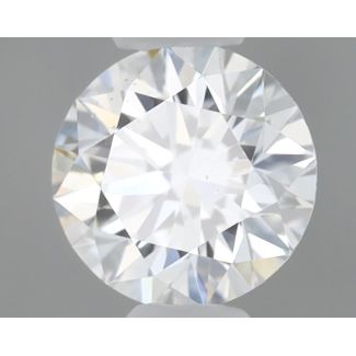 0.3 Carat Round D SI1 EX GIA Natural Diamond