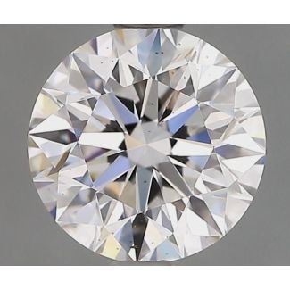 1.00 Carat Round D VS2 EX GIA Natural Diamond