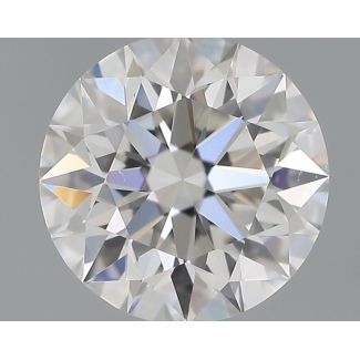 0.54 Carat Round G VS1 EX GIA Natural Diamond