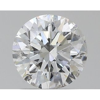 1.01 Carat Round F SI2 EX HRD Natural Diamond