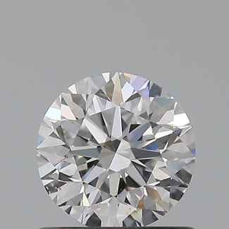 0.7 Carat Round E SI1 EX VG GIA Natural Diamond