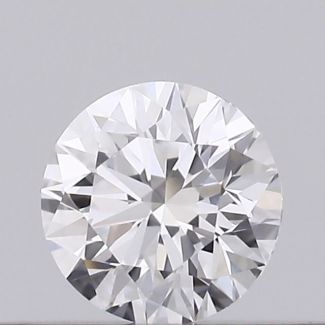 0.2 Carat Round D VVS1 EX GIA Natural Diamond