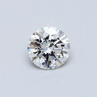 0.37 Carat Round G VS2 VG EX GIA Natural Diamond