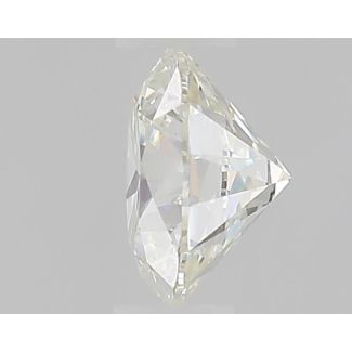 0.37 Carat Round I VVS1 EX GIA Natural Diamond