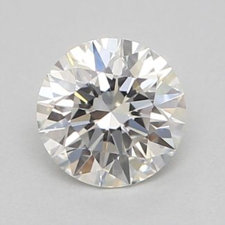 0.31 Carat Round H VVS1 EX GIA Natural Diamond