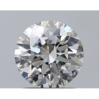 1.34 Carat Round H VS1 EX GIA Natural Diamond