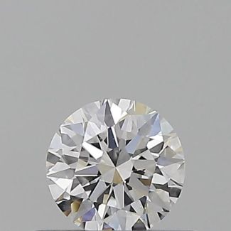 0.35 Carat Round D VS2 EX GIA Natural Diamond