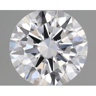 0.3 Carat Round D VS1 EX GIA Natural Diamond