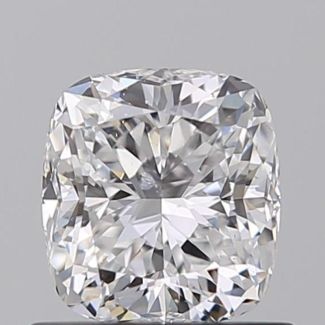 0.71 Carat Cushion Modified D SI2 - EX GD GIA Natural Diamond