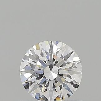 0.57 Carat Round D VS2 EX GIA Natural Diamond